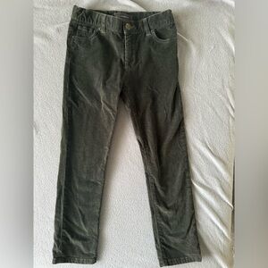 Dolce & Gabbana Boys Dark Green Corduroy size 7/8